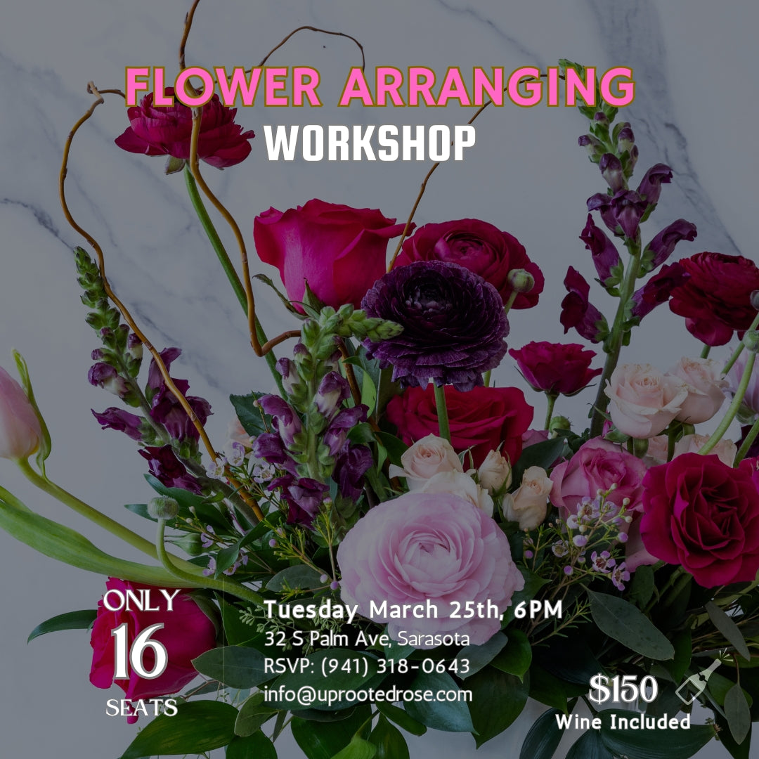 Flower Arranging Workshop - Mar 25