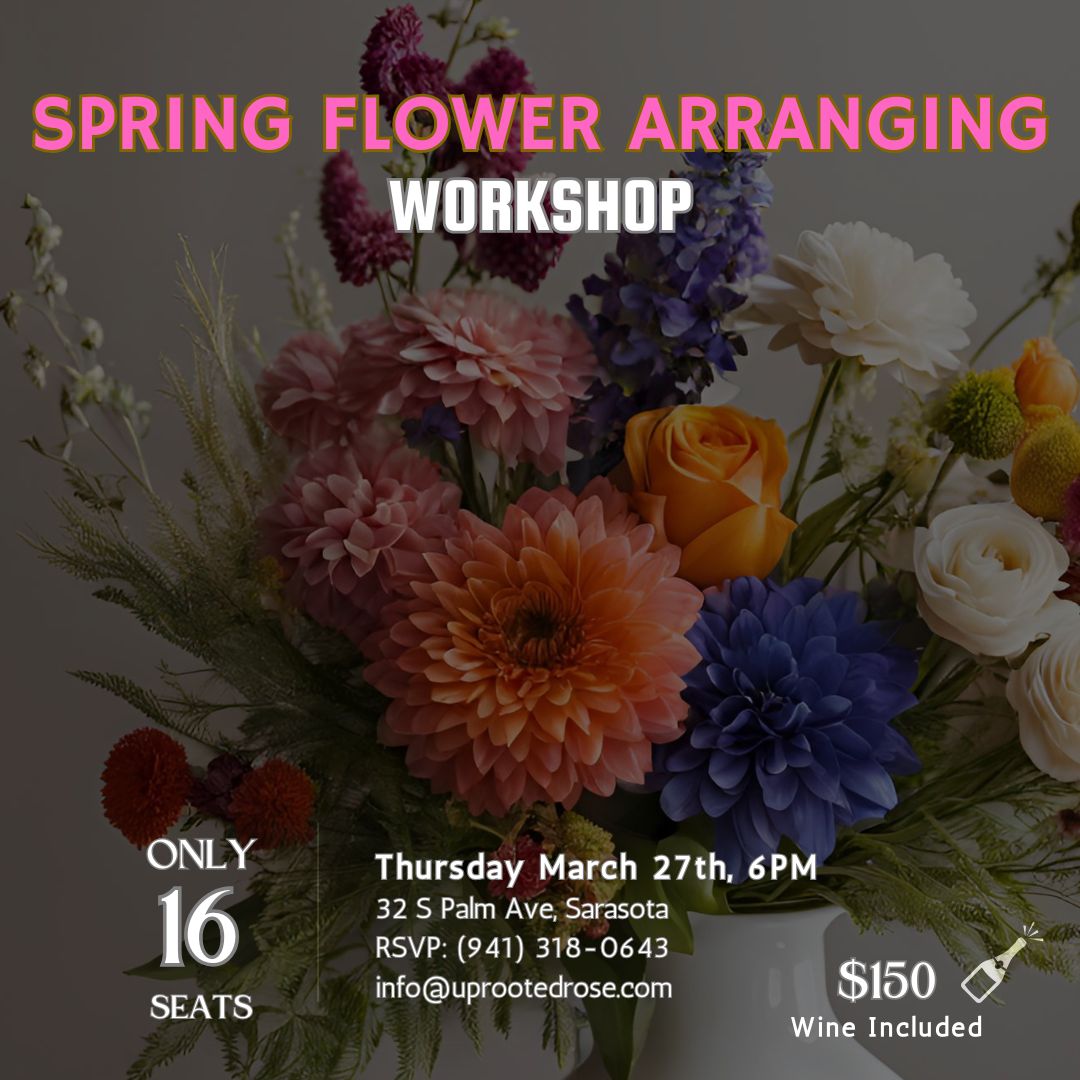 Flower Arranging Workshop - Mar 27