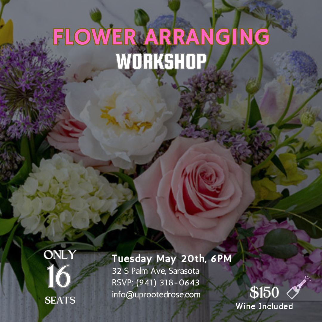 Flower Arranging Workshop - May 20