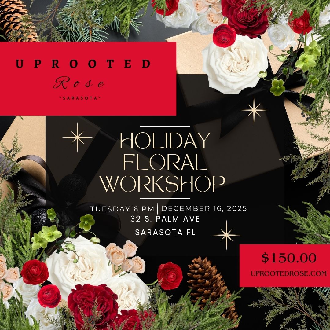 Holiday Flower Workshop - Dec 16 6PM