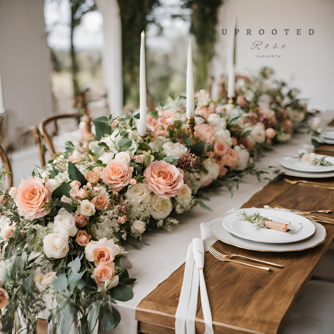 Wedding Table Runner - Price per foot