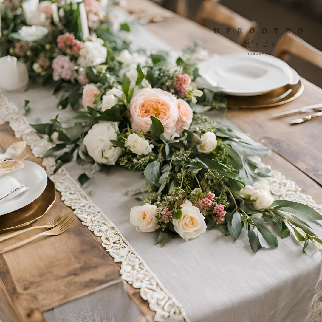 Wedding Table Runner - Price per foot
