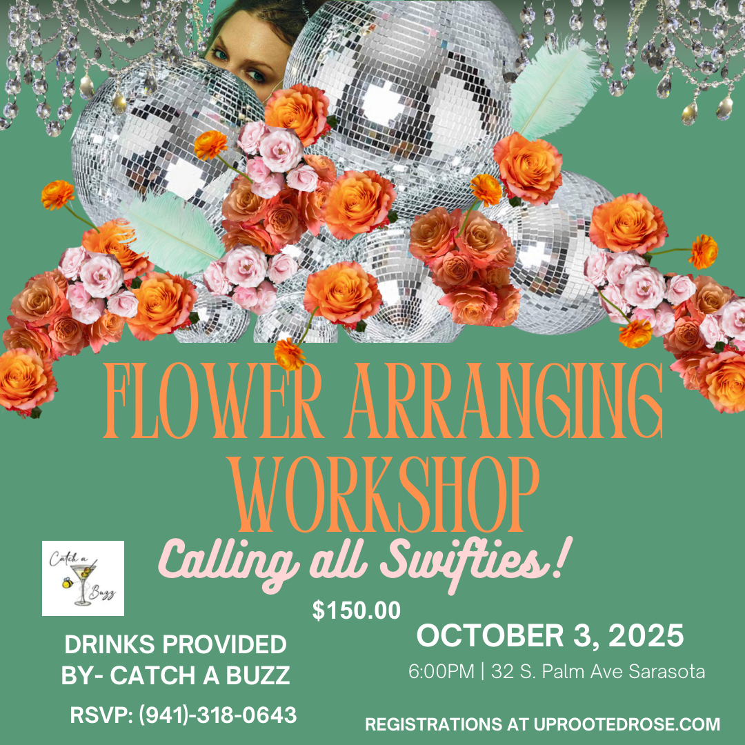 Taylor Swift Flower Workshop - October 3