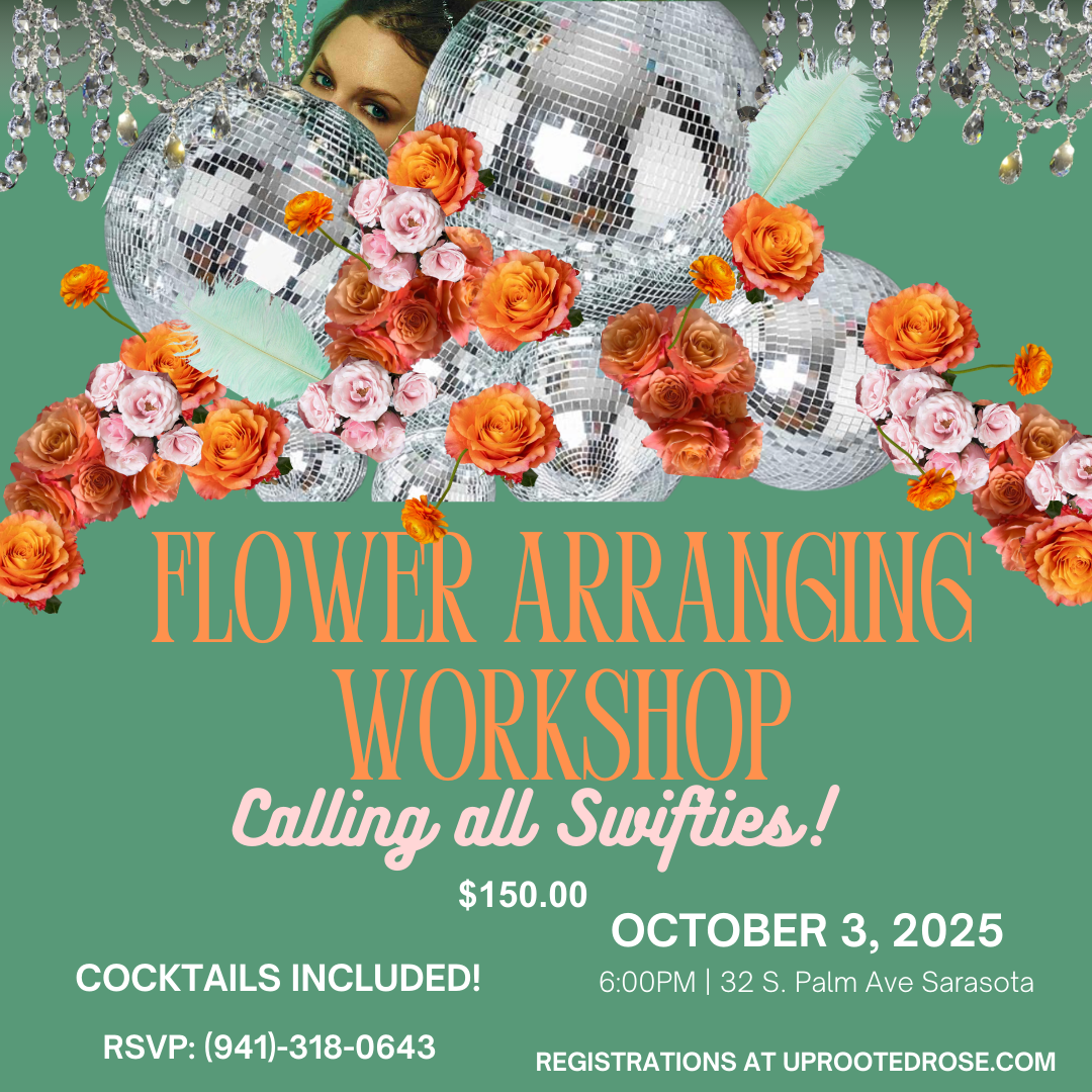 Taylor Swift Flower Workshop - October 3